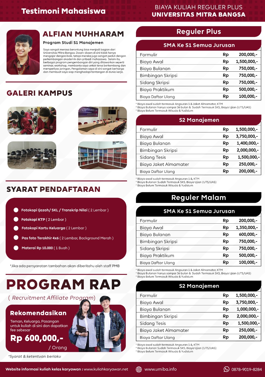 Brosur Belakang